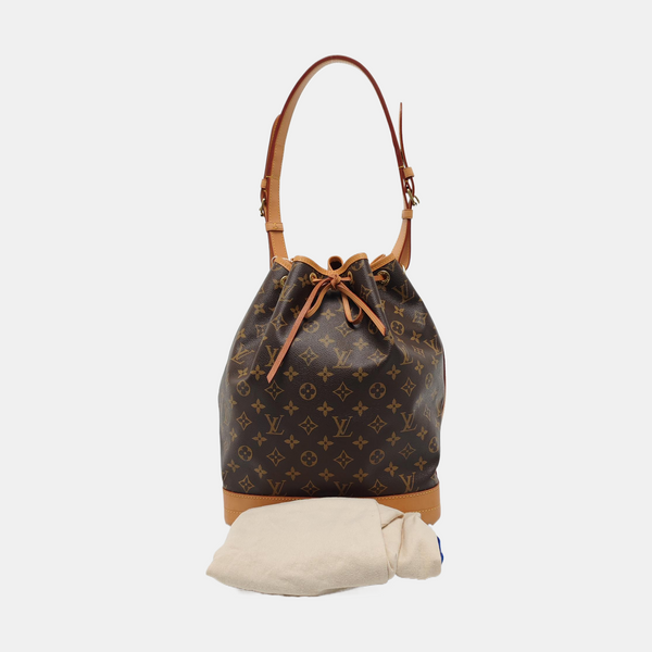 NOÉ GM Monogram Coated Canvas Brown