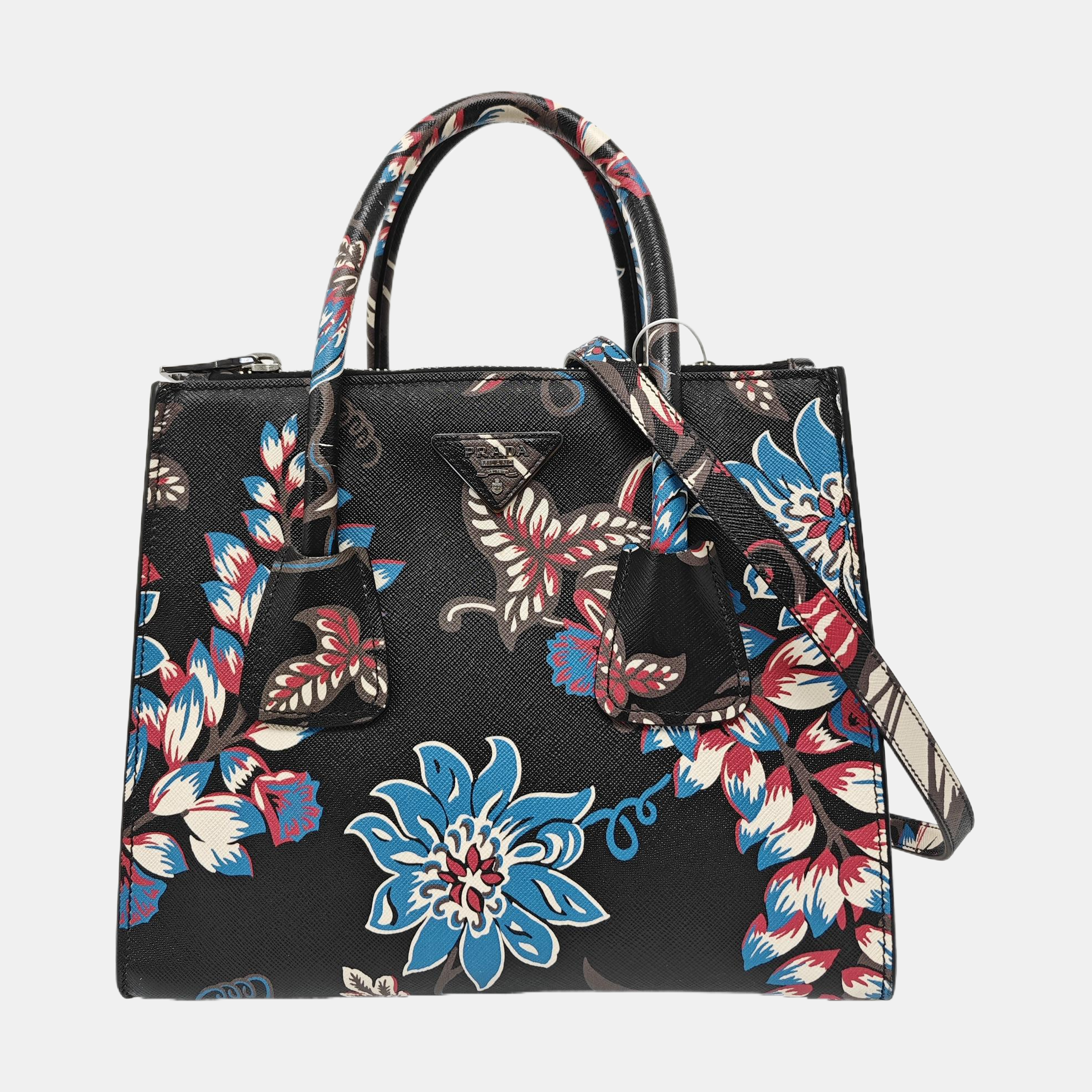 Calfskin Tote Bag Multicolor