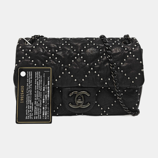 CLASSIC FLAP Mini Quilted Lambskin Black