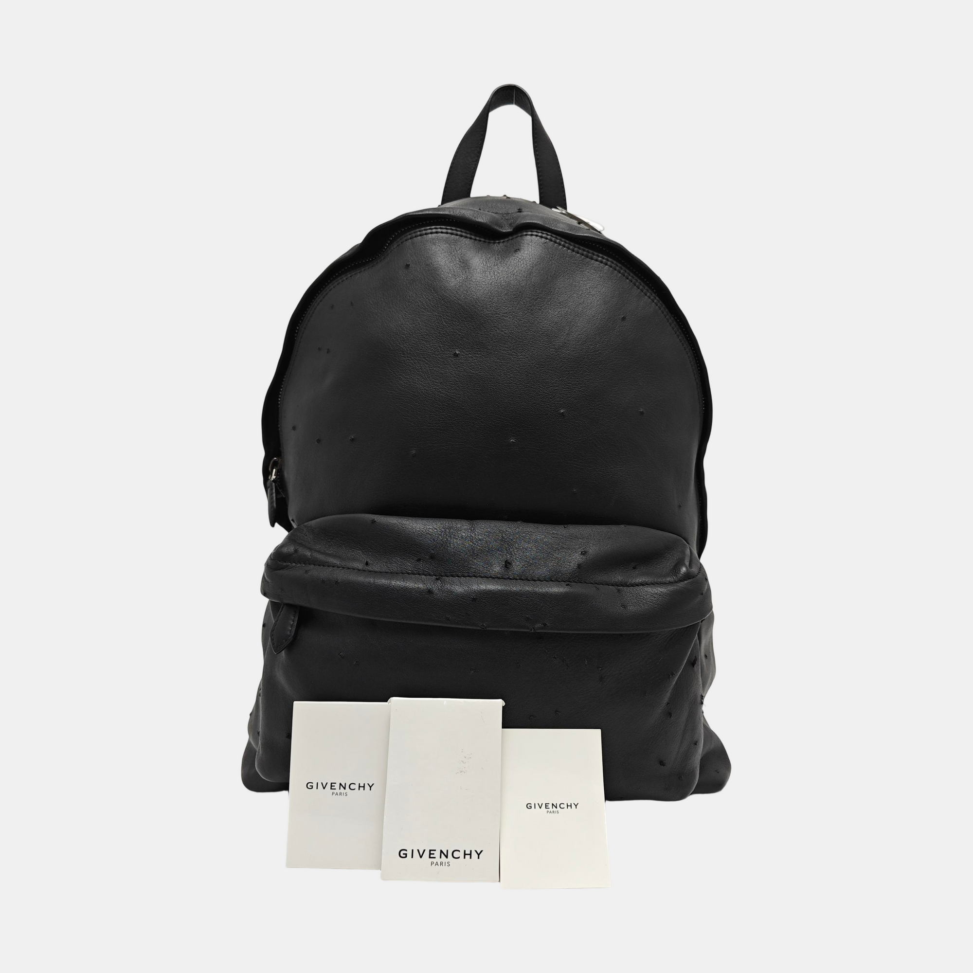 Calfskin Backpack Black