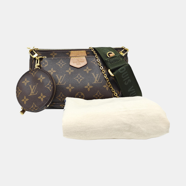 MULTI Monogram Coated Canvas Brown