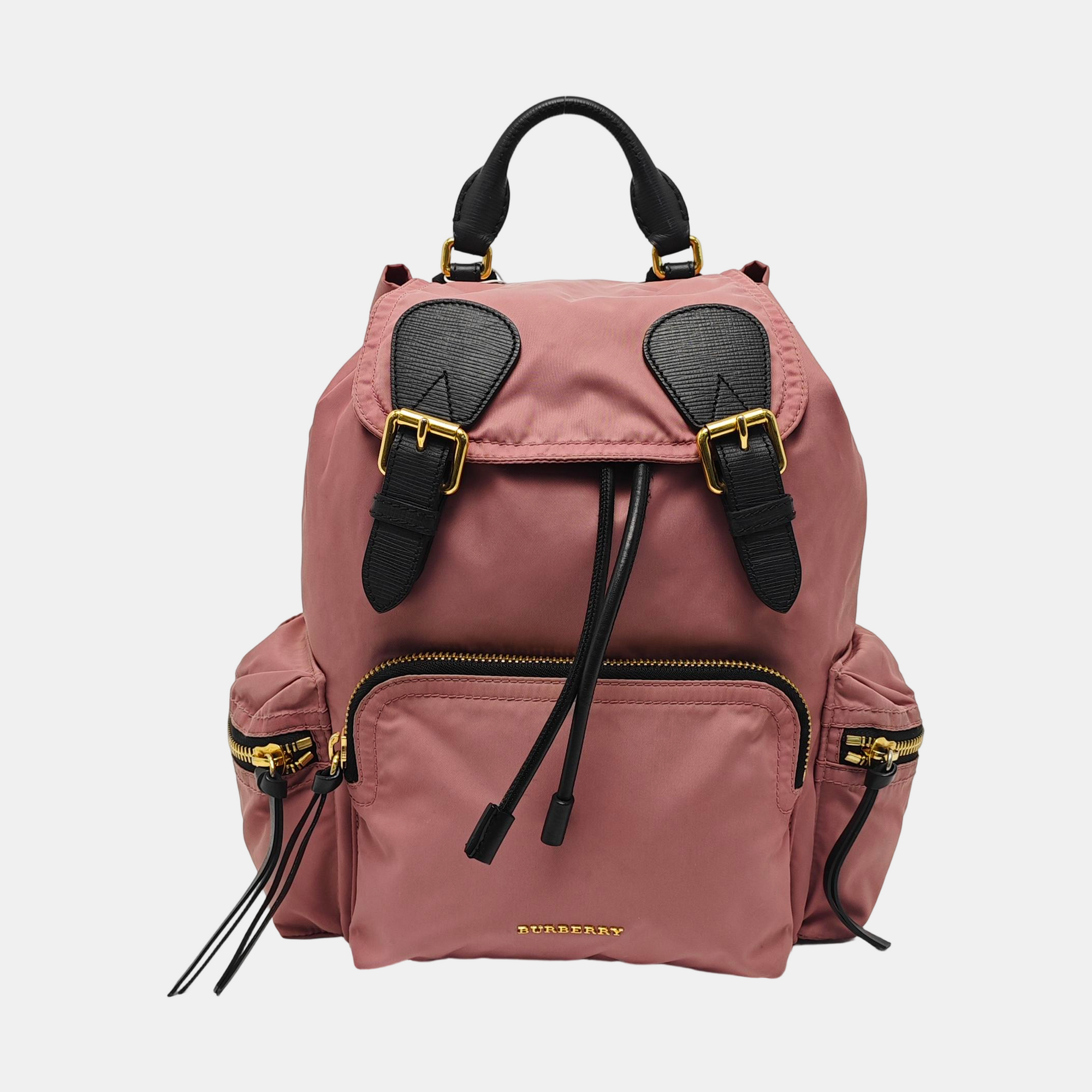 The Rucksack Medium Nylon Beige