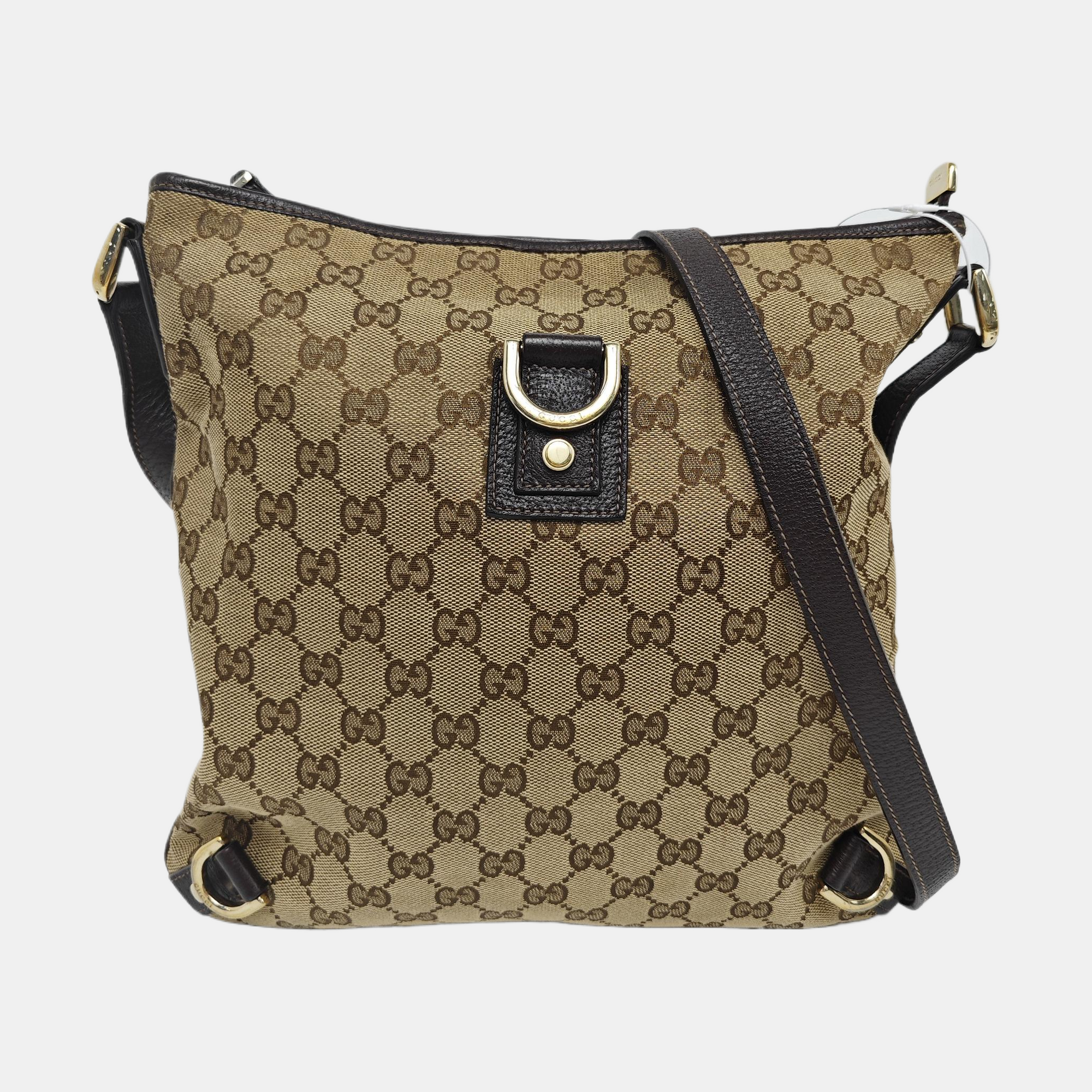Abbey Monogram Canvas Brown