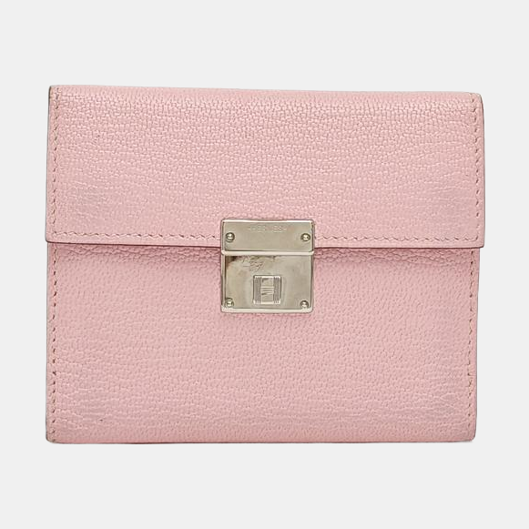 Clic Chèvre Mysore Pink Card Holder