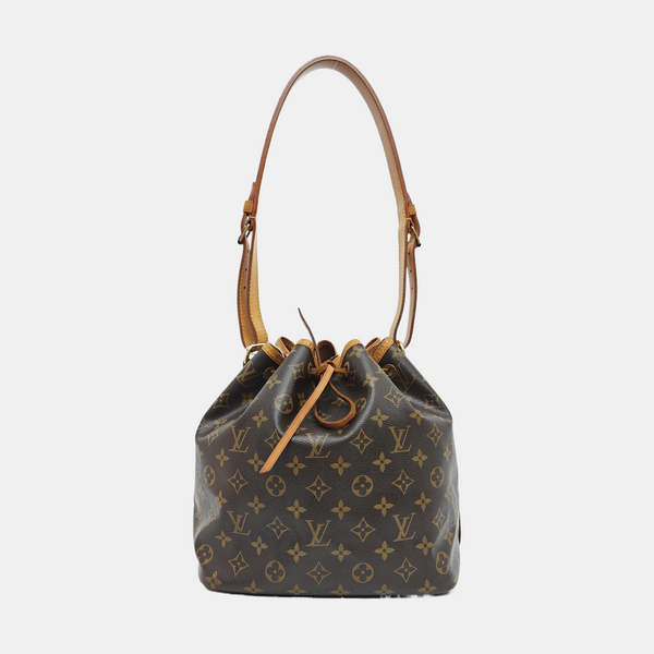 NÉONOÉ PM Monogram Coated Canvas Brown