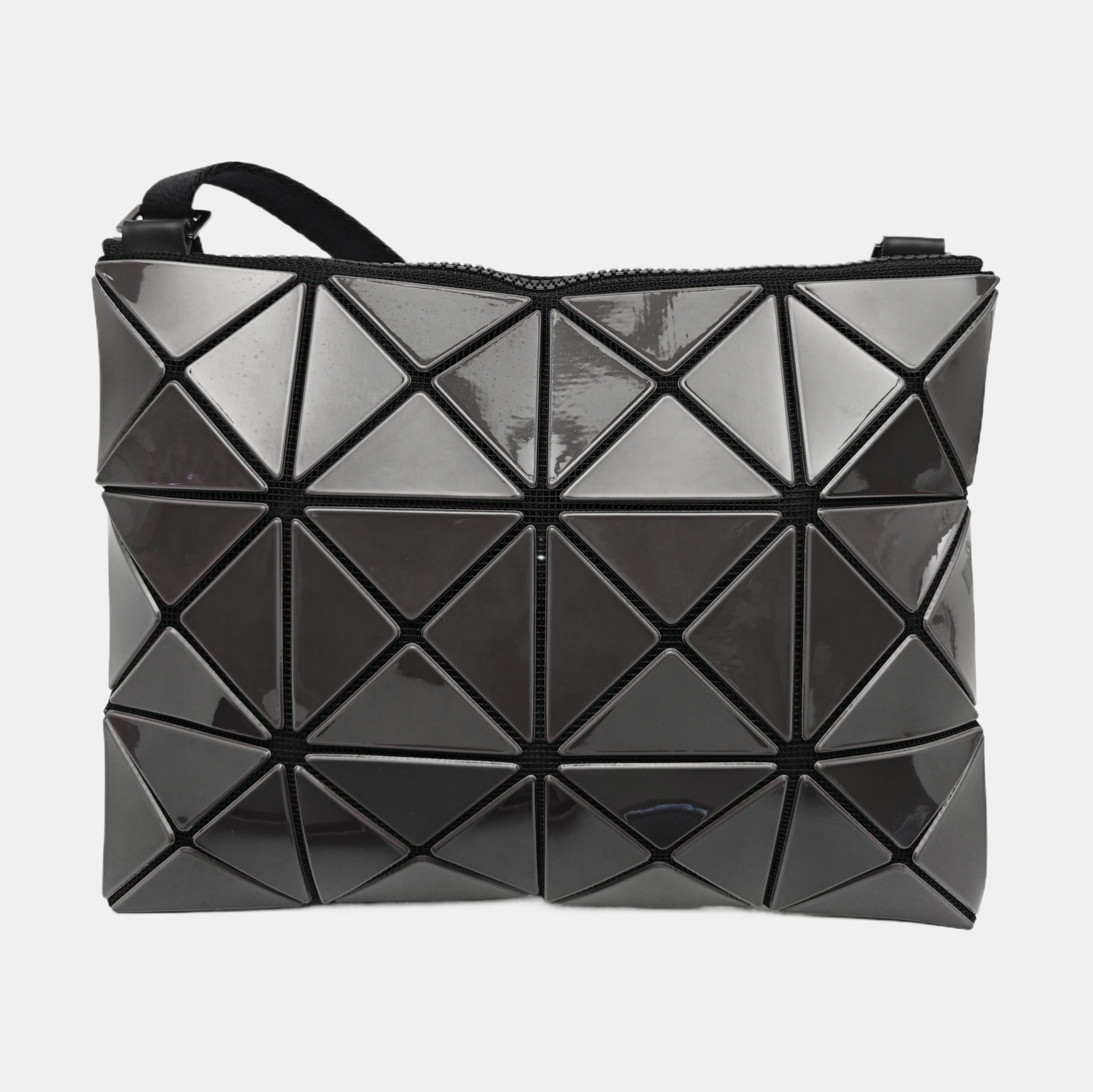 Special Material Shoulder Bag Gray