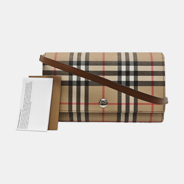 Vintage Coated Canvas Brown