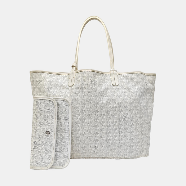 Saint Louis PM Coated Canvas White