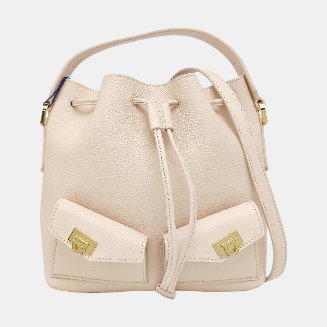 Calfskin Shoulder Bag Pink