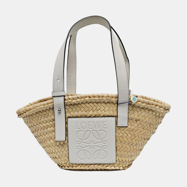 Basket Small Straw Beige