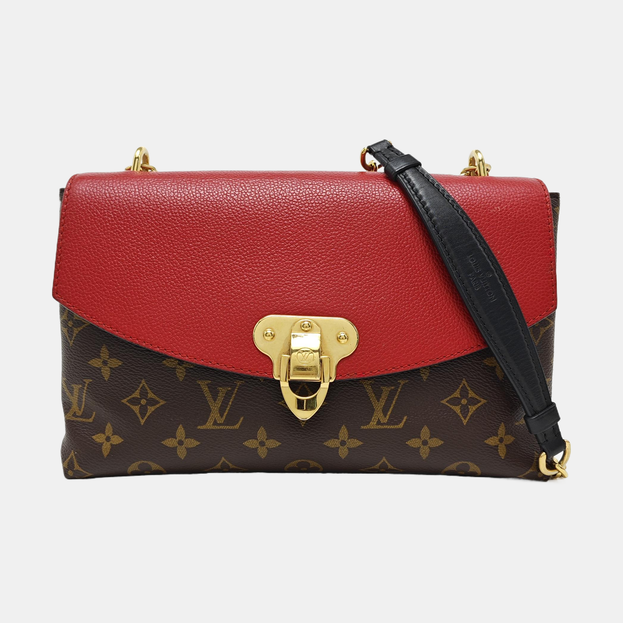 SAINT PLACIDE Monogram Coated Canvas Brown