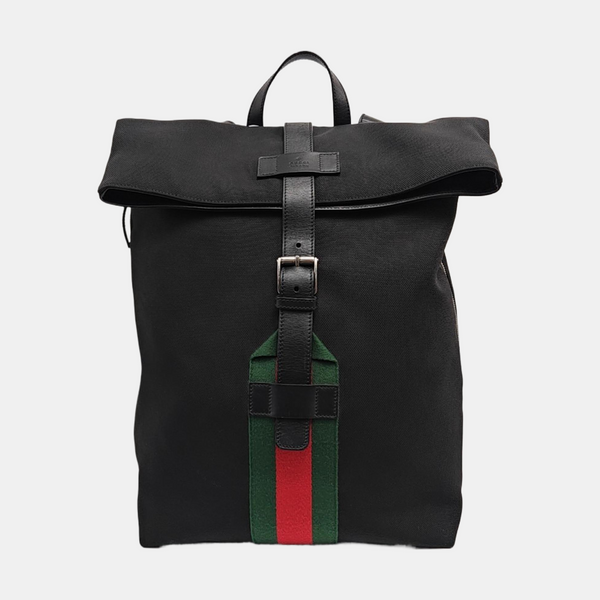 Fabric Backpack Black