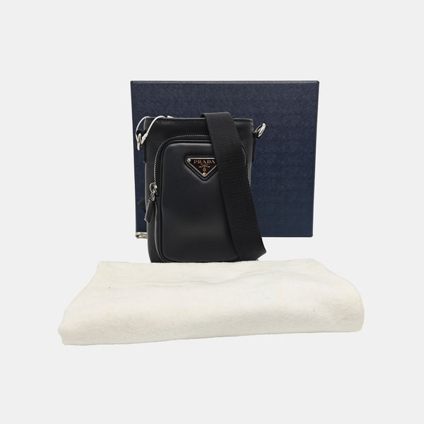 Nylon Calfskin Black