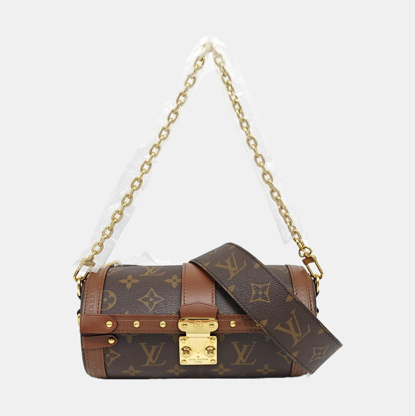 PAPILLON 19 Monogram Coated Canvas Brown