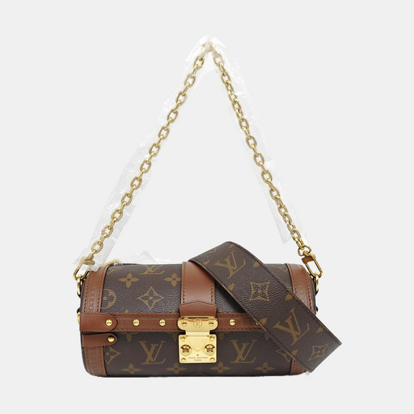 PAPILLON 19 Monogram Coated Canvas Brown