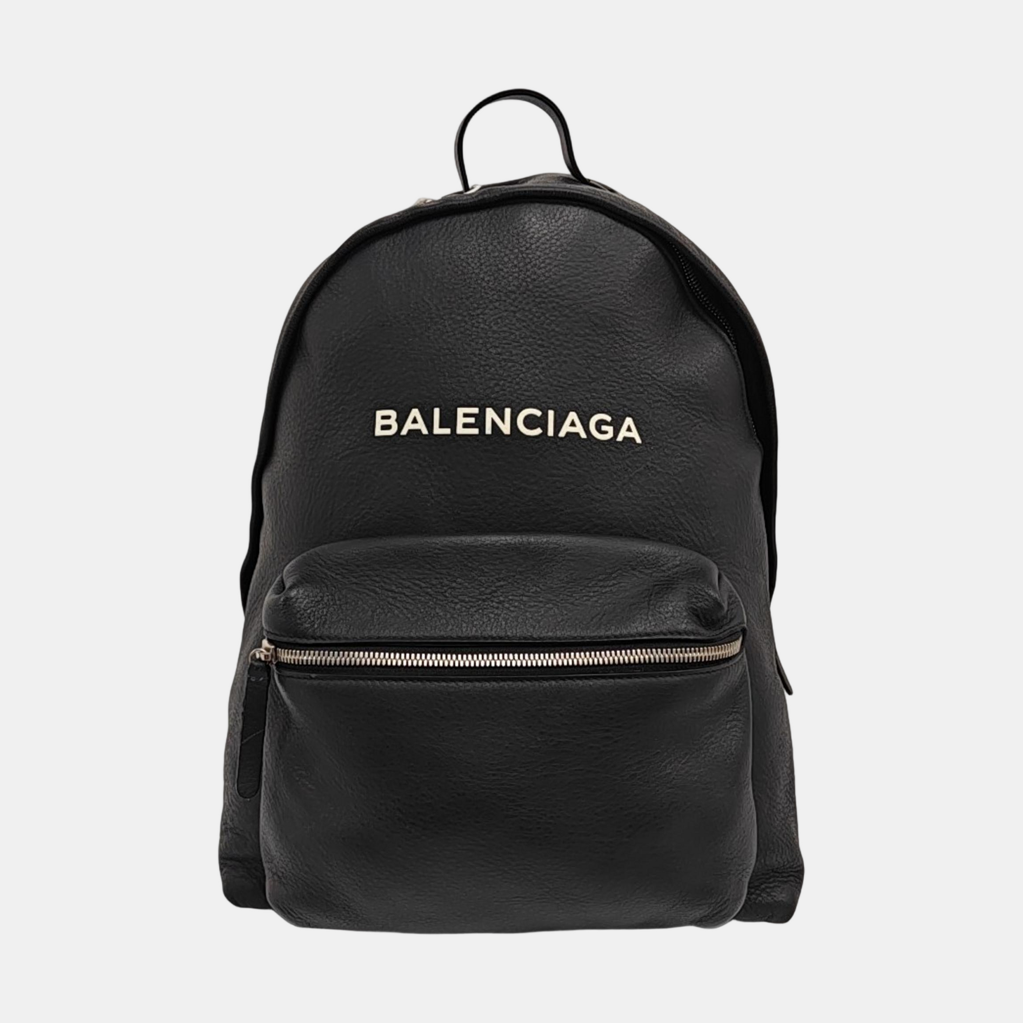 Calfskin Backpack Large Black