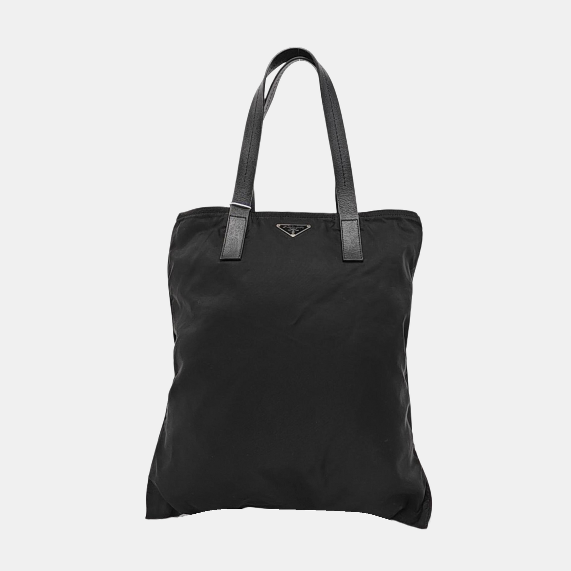 Nylon Tote Bag Black