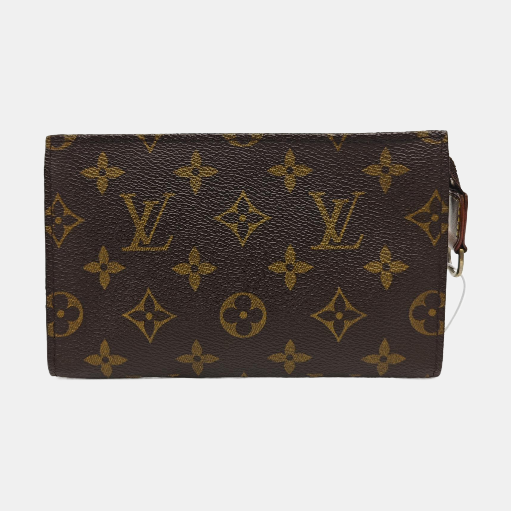 BUCKET Monogram Coated Canvas Brown