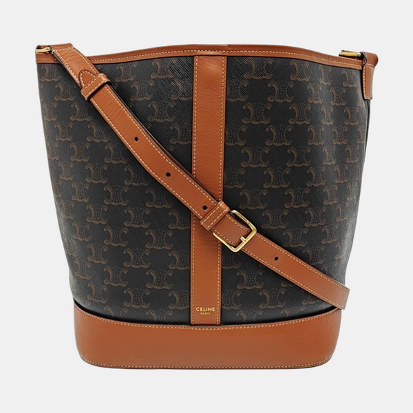 TRIOMPHE CANVAS Medium Coated Canvas Brown