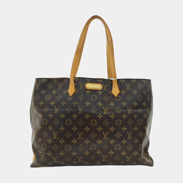 WILSHIRE GM Monogram Coated Canvas Brown