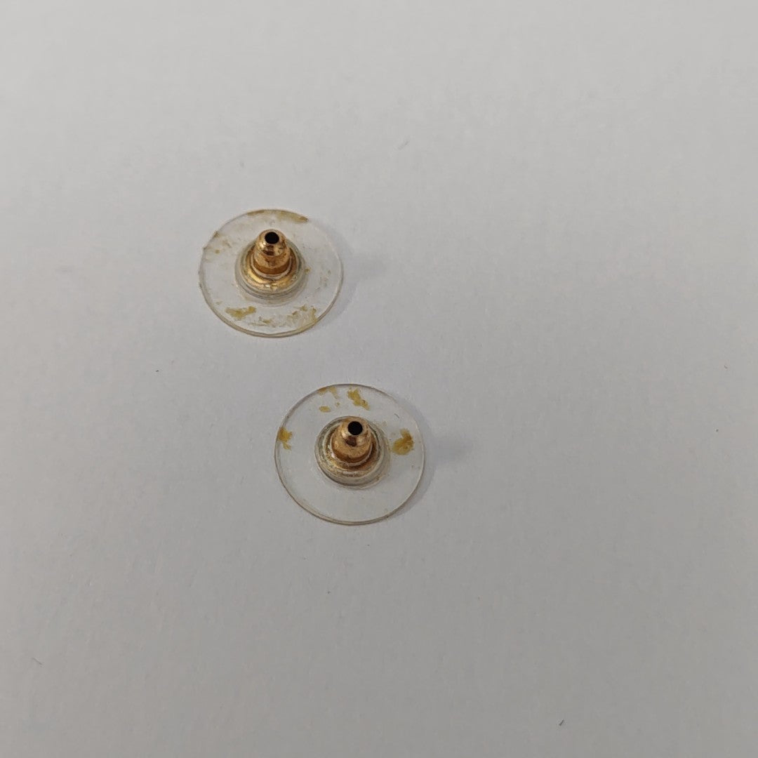 Resin Clear Stud Earrings