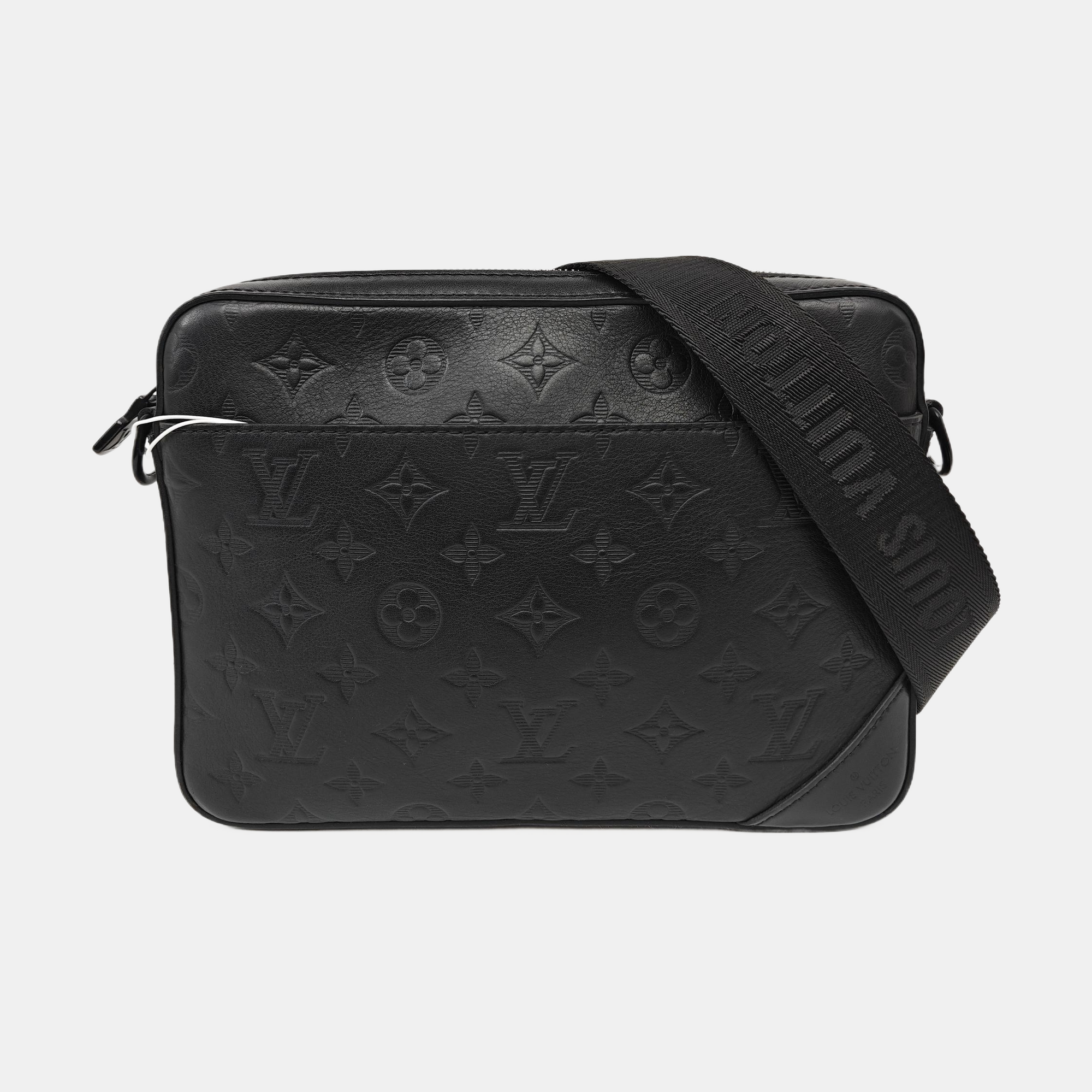 DUO Monogram Calfskin Black