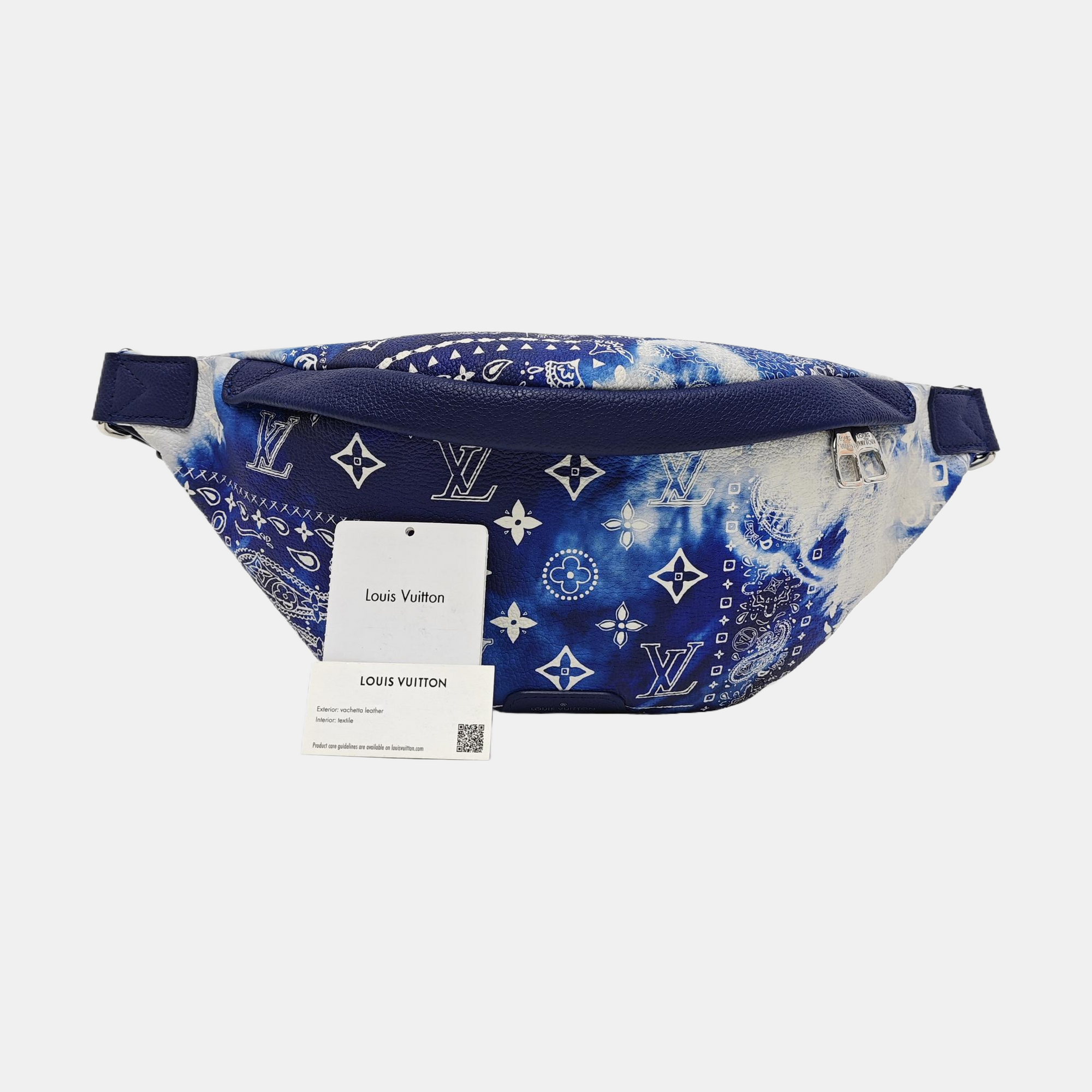 DISCOVERY PM Monogram Calfskin Blue