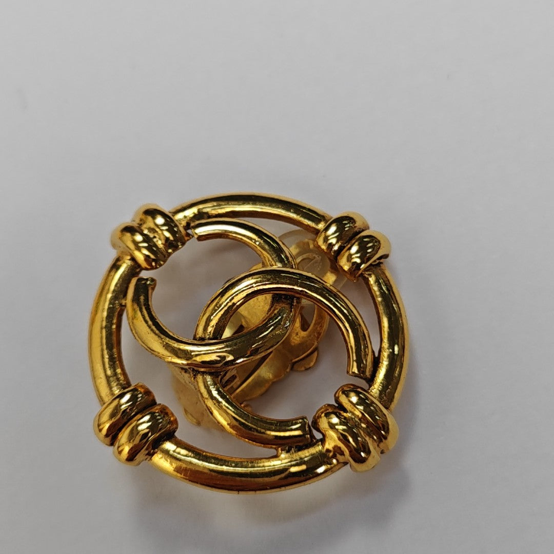 Metal Gold Earrings