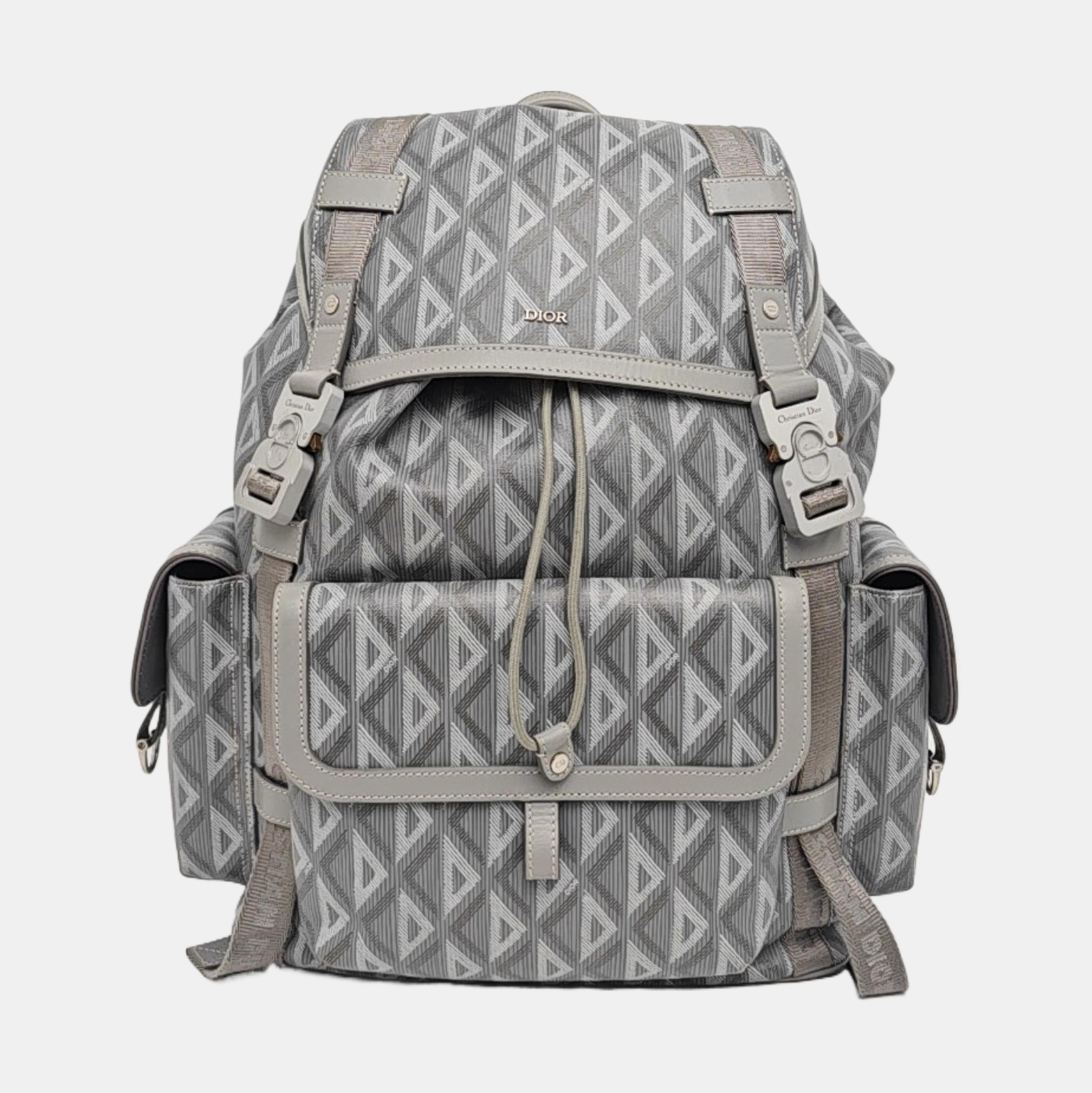Hit The Road Large Coated Canvas Gray
