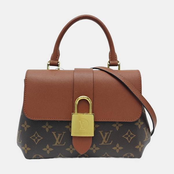 LOCKY BB Monogram Coated Canvas Brown