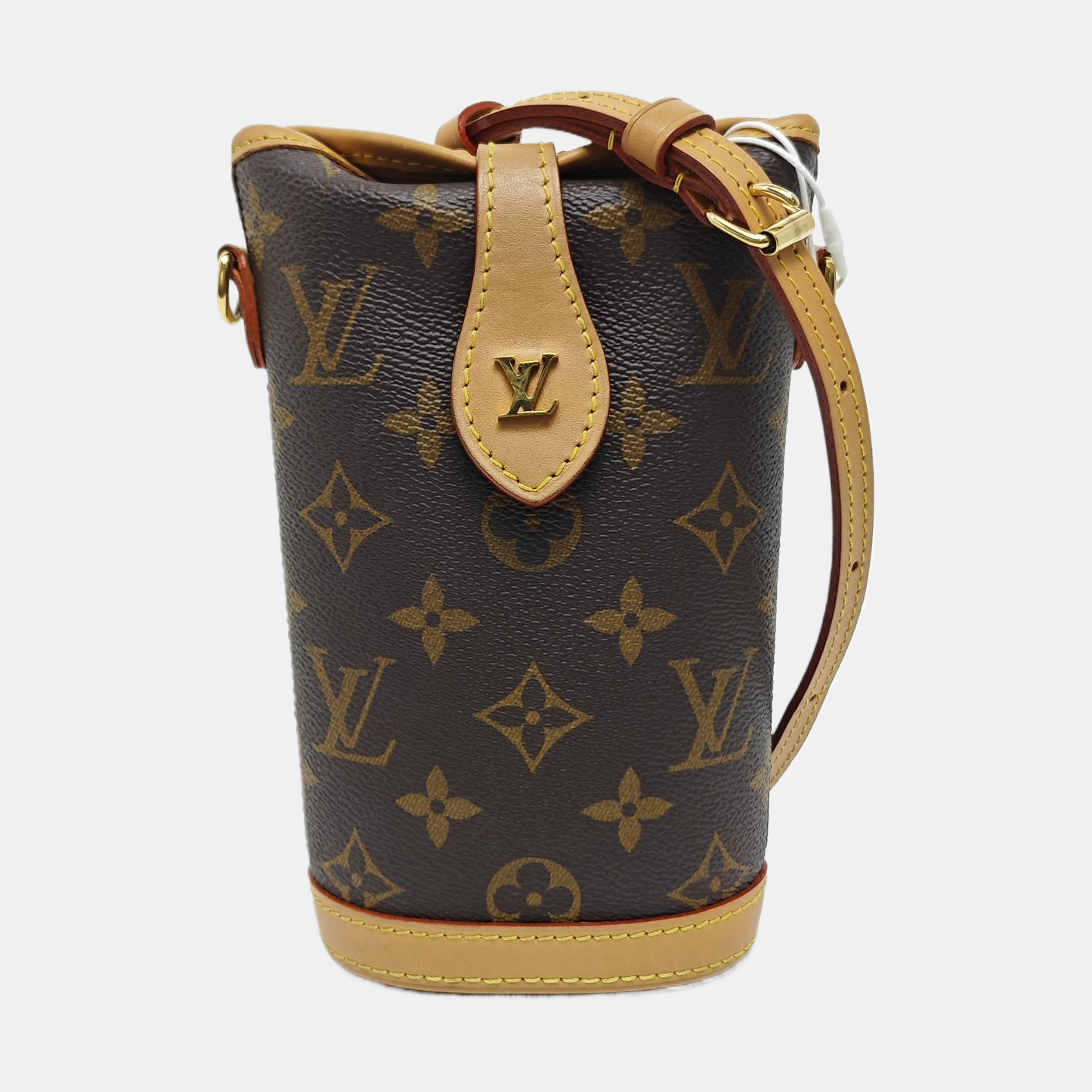FOLD ME Monogram Coated Canvas Brown