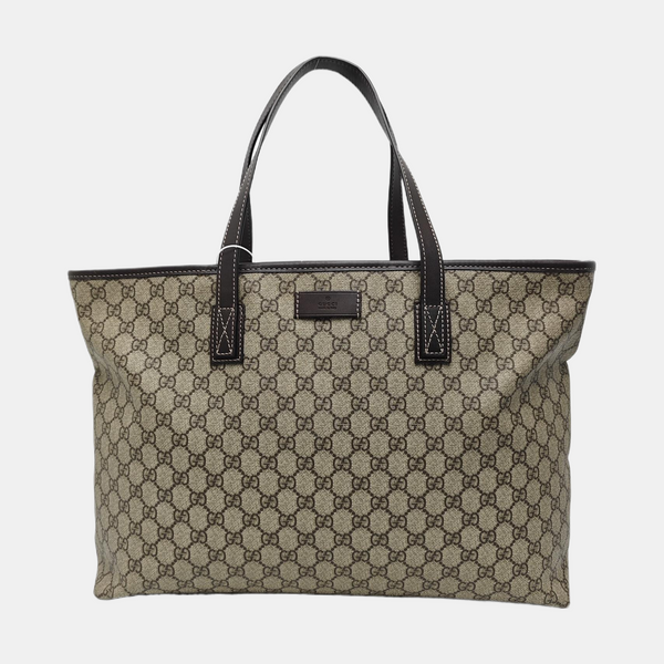 GG Imprime Monogram Coated Canvas Beige