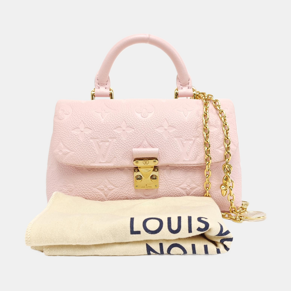 MADELEINE Super Mini Monogram Calfskin Pink