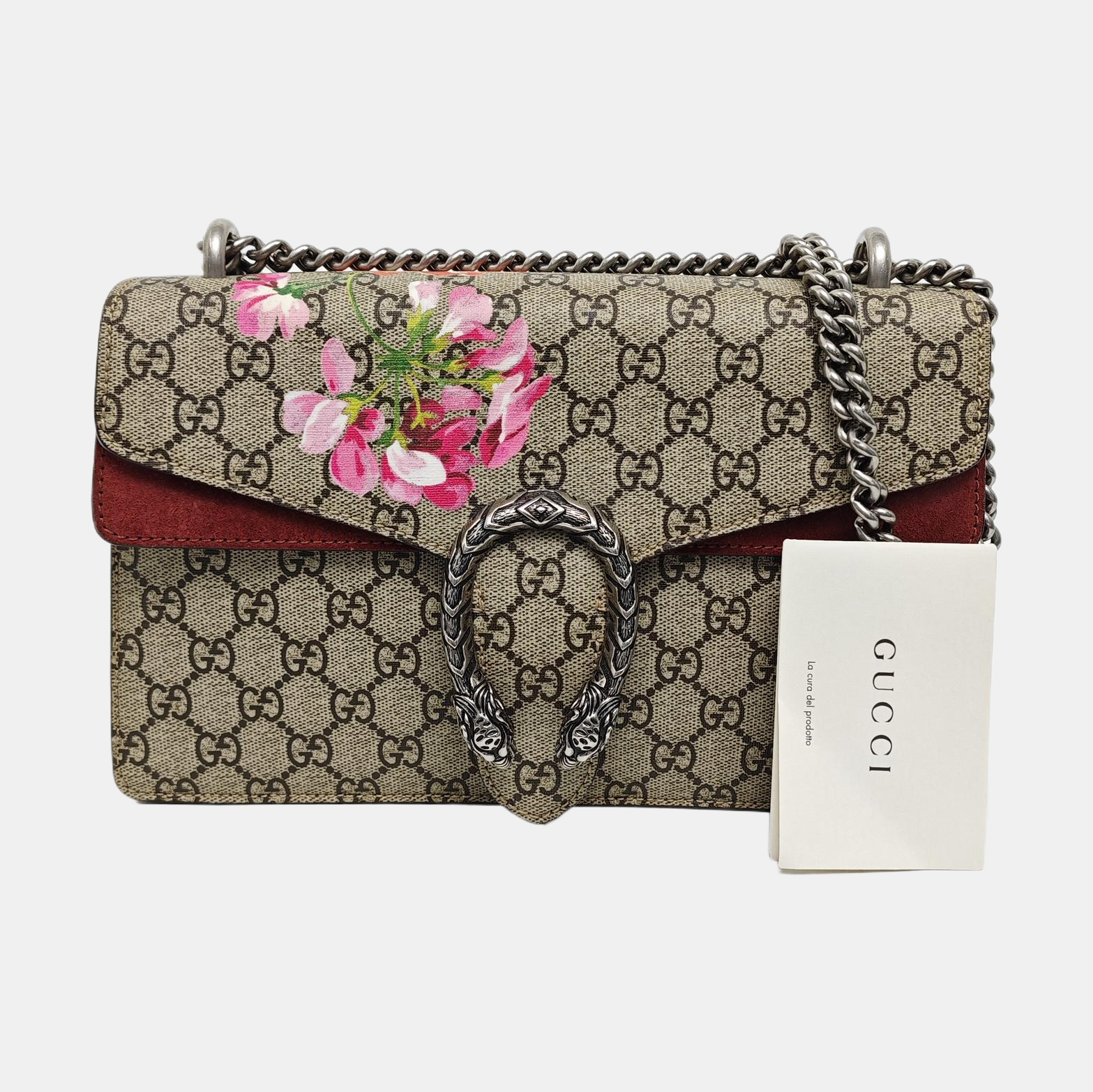 Authenticated pre-owned  Dionysus Monogram Coated Canvas Beige - Shoulder Bag at Looply