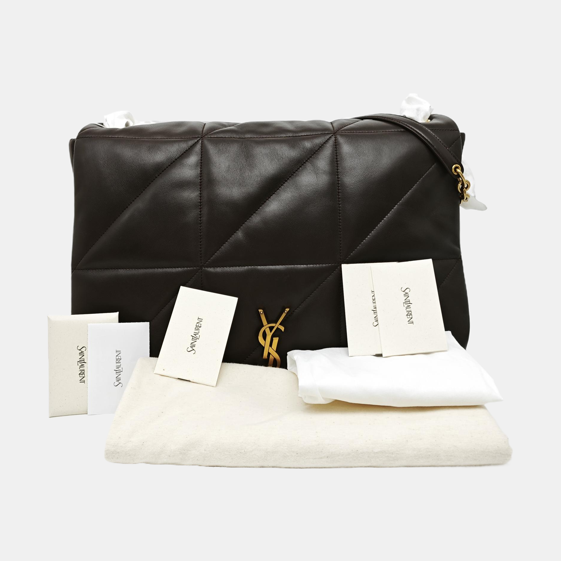 JAMIE 4.3 Quilted Lambskin Brown