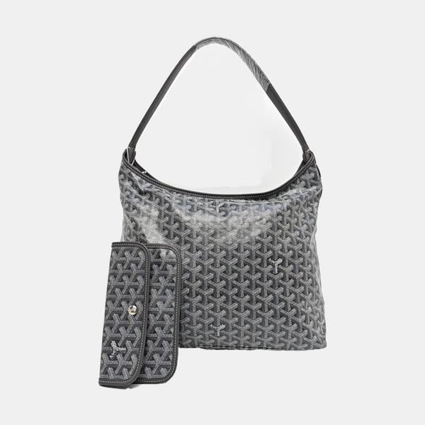 Hobo Coated Canvas Gray