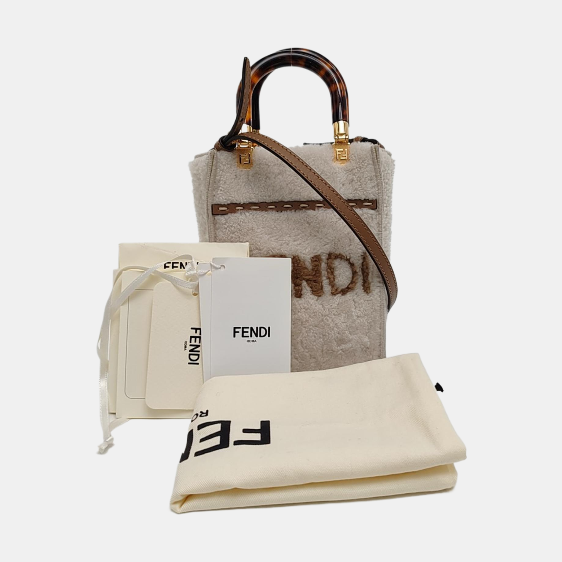 Sunshine Mini Lambskin White