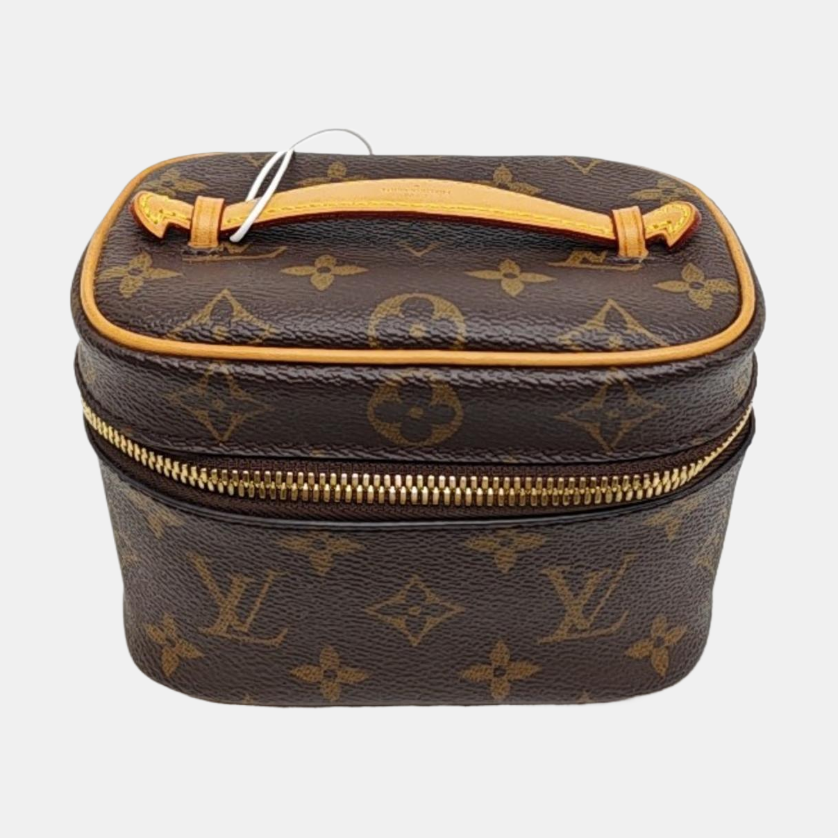 NICE Super Mini Monogram Coated Canvas Brown