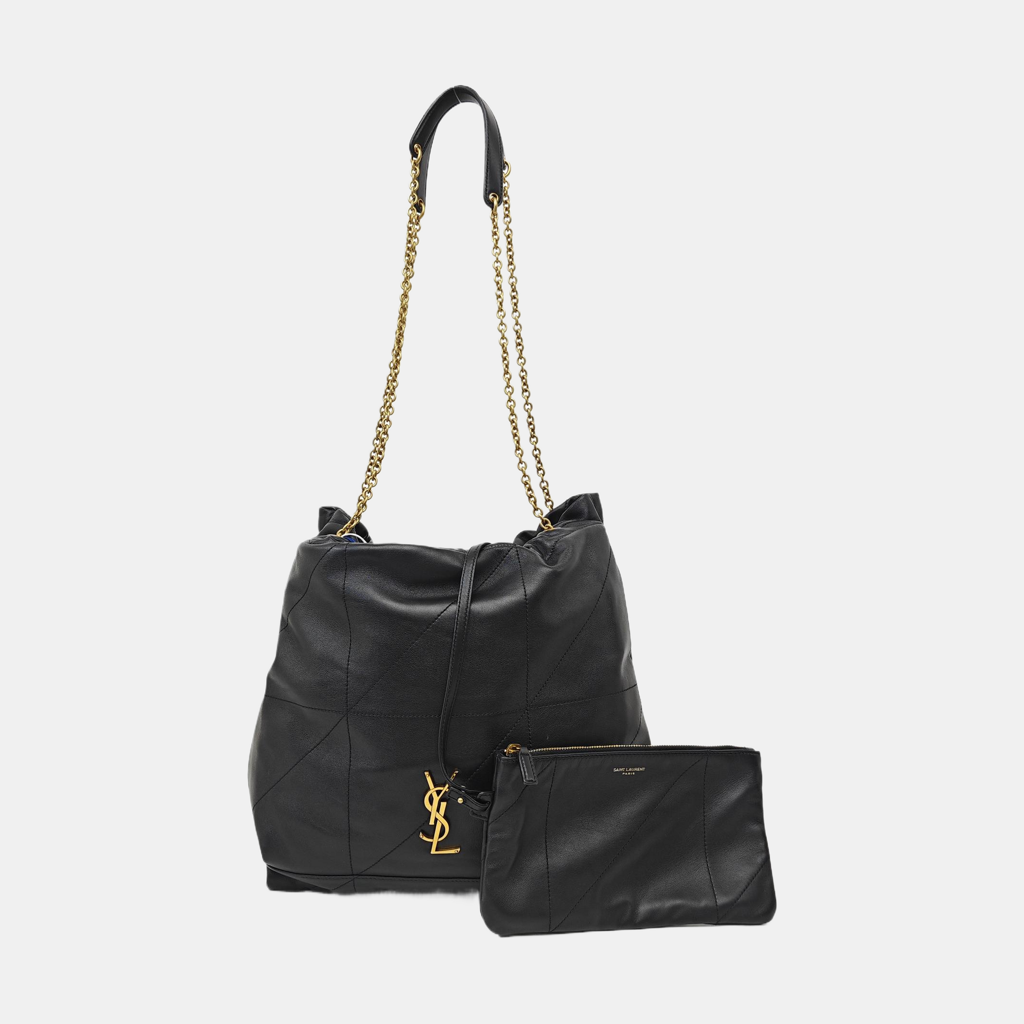JAMIE POCHON Lambskin Black