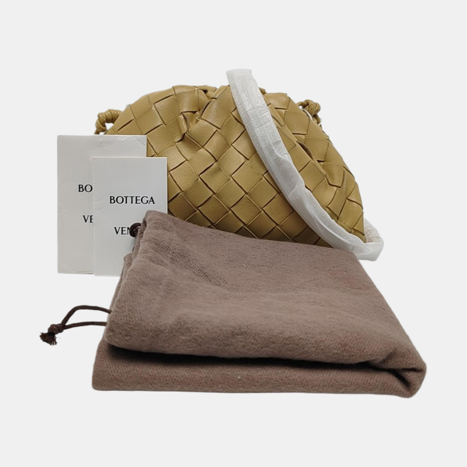 The Pouch Mini Lambskin Yellow