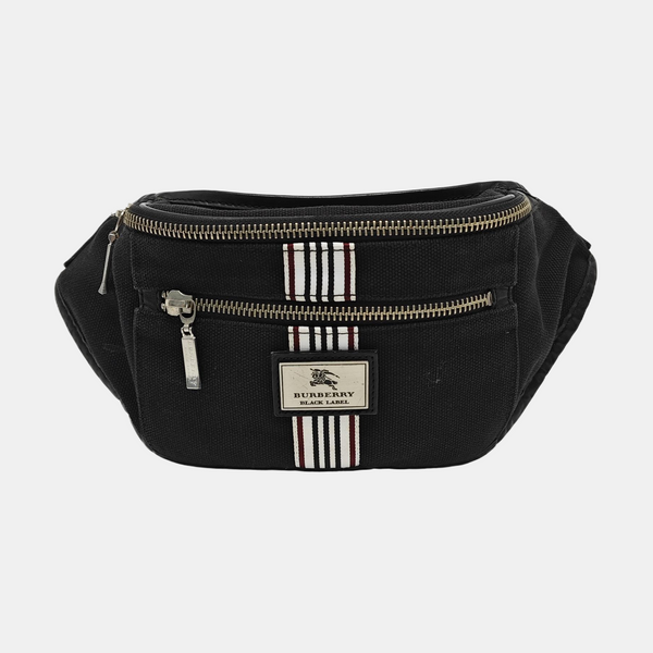 Canvas Belt Bag Black