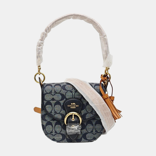 KLEO Monogram Canvas Blue