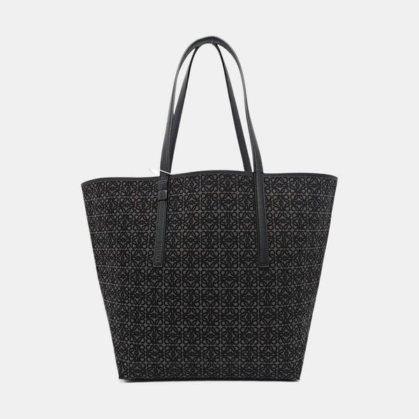 Anagram Tote Monogram Fabric Black