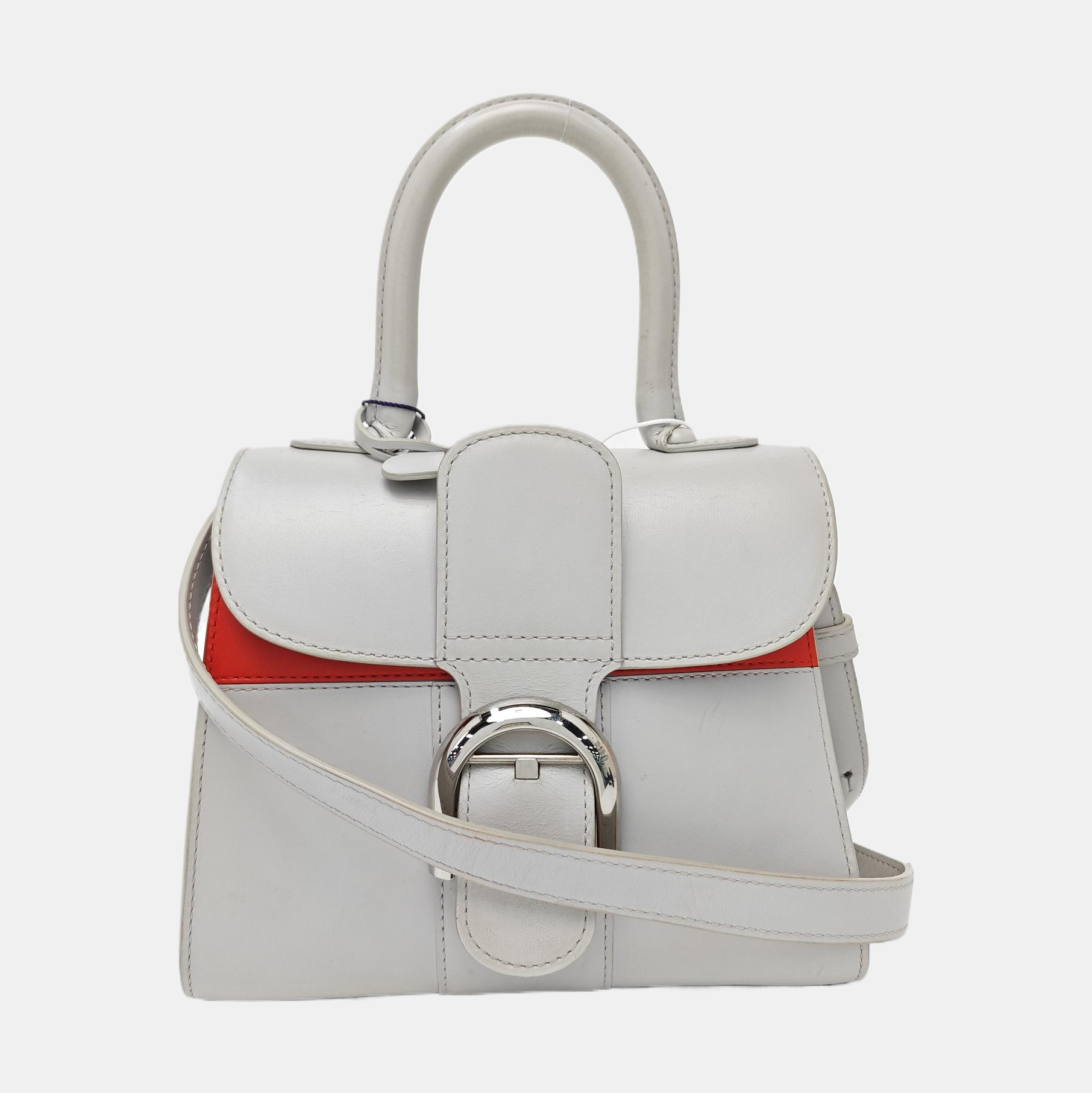 Brillant Mini Calfskin Gray