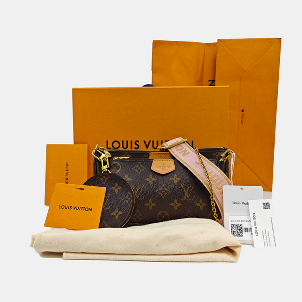 MULTI Monogram Coated Canvas Brown