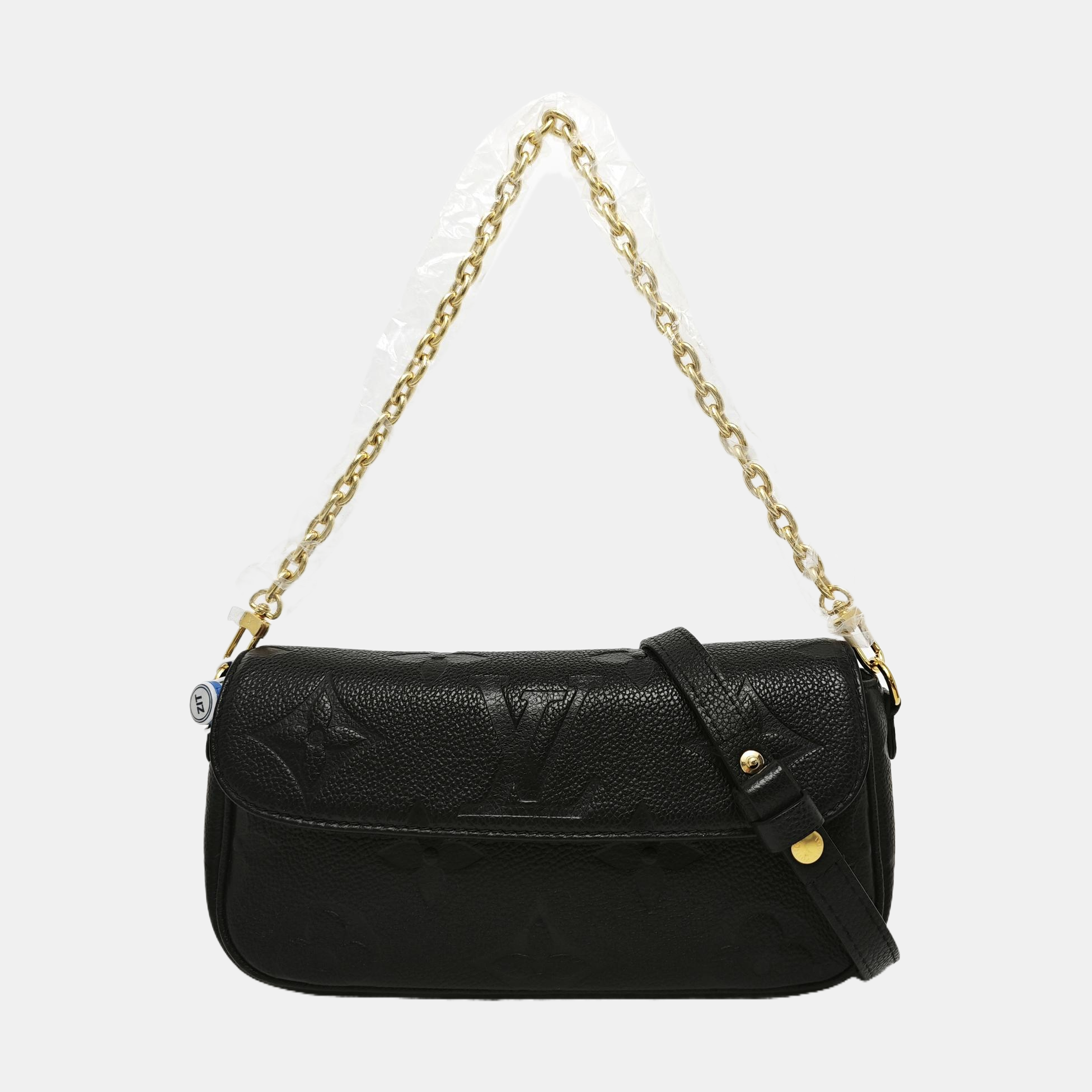 IVY Monogram Calfskin Black