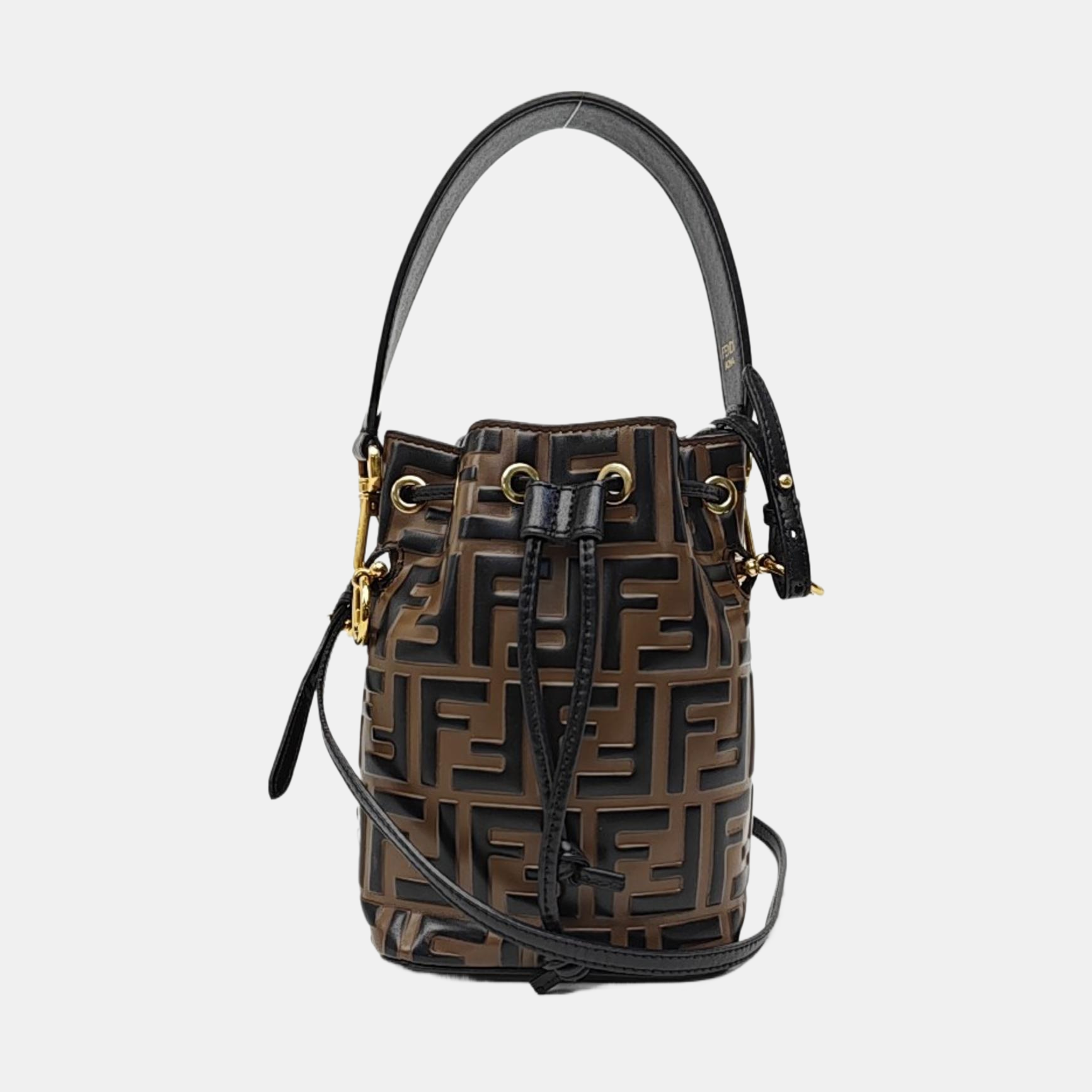 Mon Tresor Mini Monogram Calfskin Brown