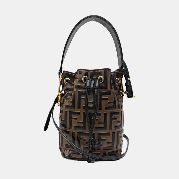 Mon Tresor Mini Monogram Calfskin Brown