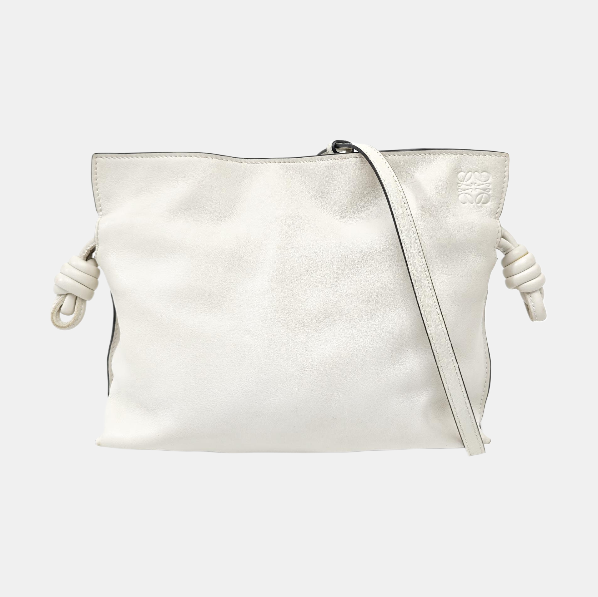 Flamenco Mini Calfskin White
