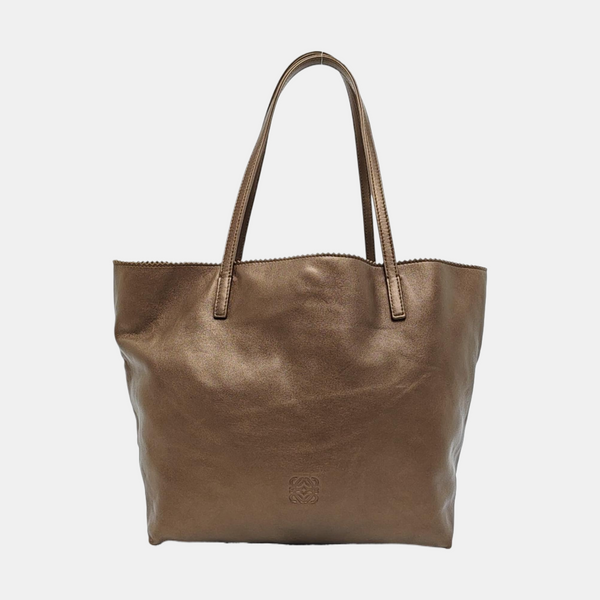 Calfskin Shoulder Bag Beige